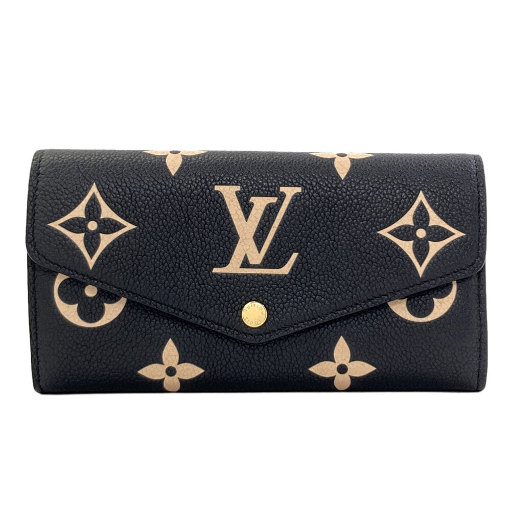 Louis Vuitton M80496 Portefeuille Sarah Long Wallet Empreinte Women's LOUIS V...